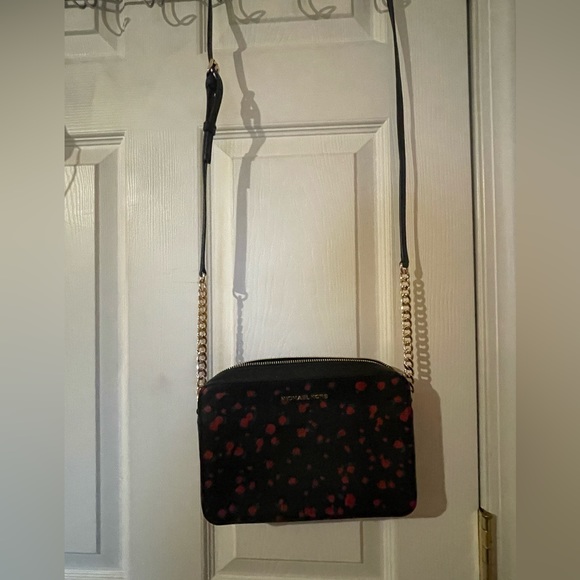 Michael Kors Floral Jet Set Crossbody - Picture 4 of 4